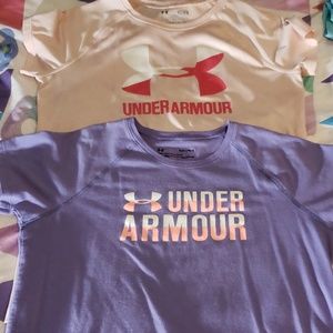 UA girls active shirts